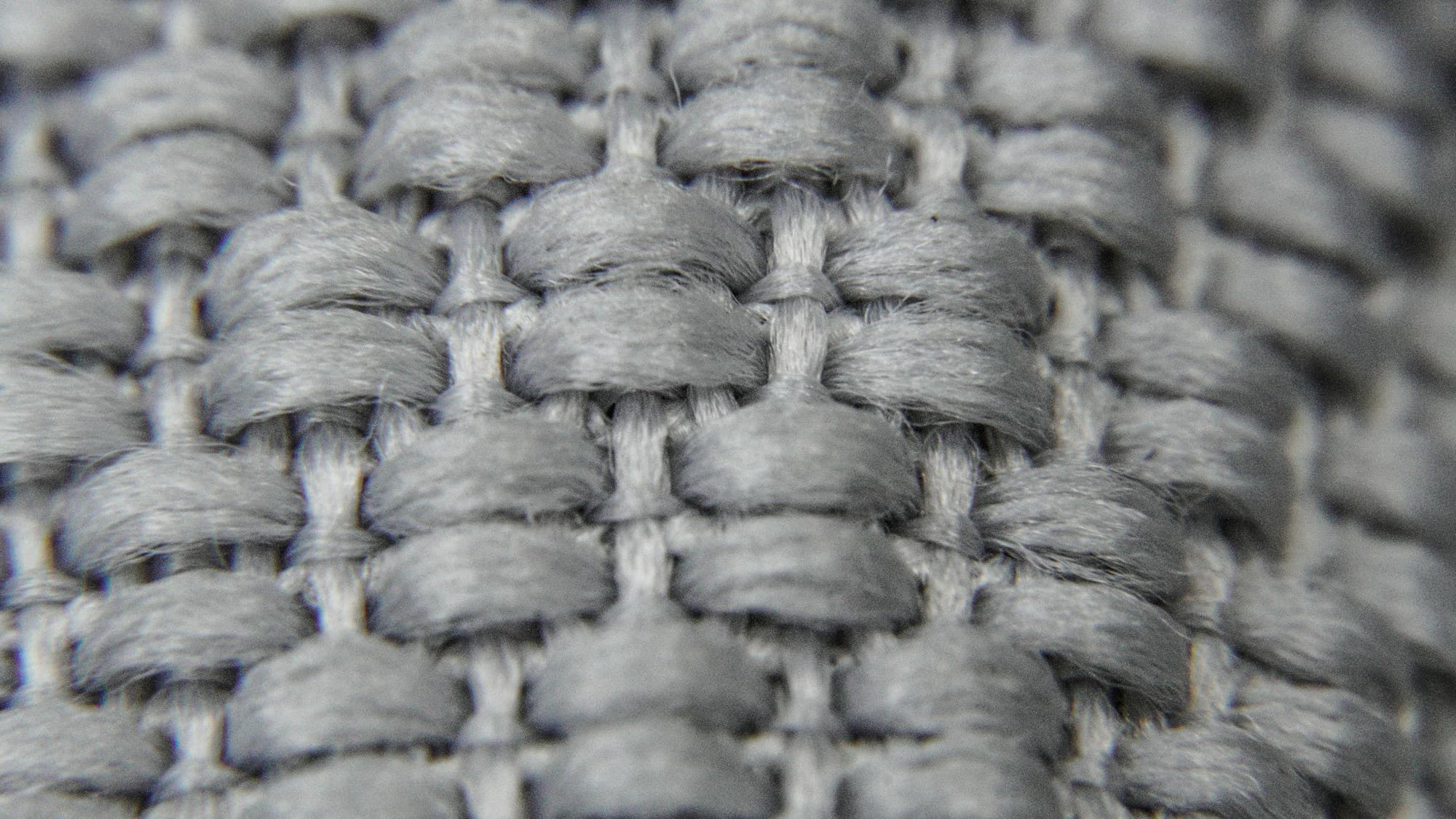 Macro view of woven smart-textile material